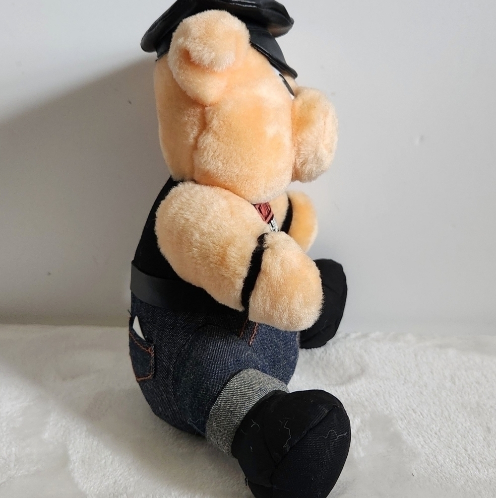 Harley Davidson H-D Vintage 1993 Collectible 10" Plush Stuffed Hog Pig - Picture 4 of 13